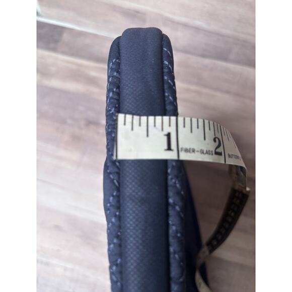 Tumi Laptop Sleeve Quilted Navy Blue Computer Case In Exc Cond - Picture 8 of 10